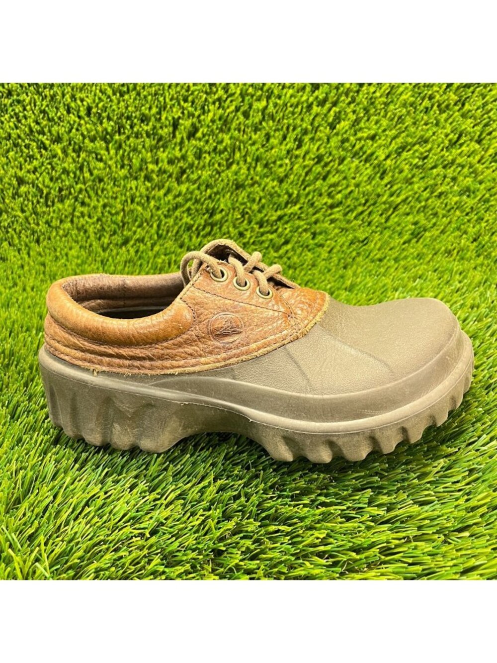 Crocs Axel Islander Womens Size 6 Brown Casual Walking Beach Boat Shoes